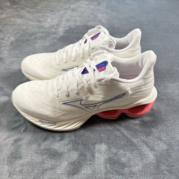 Mizuno Women's Wave Creation 25 Running Shoes White Pearl Blue Size 8.5 NIB - Picture 6 of 14